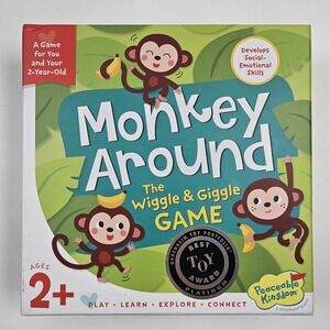 Peaceable Kingdom Monkey Around First Game for Toddlers Interactive play